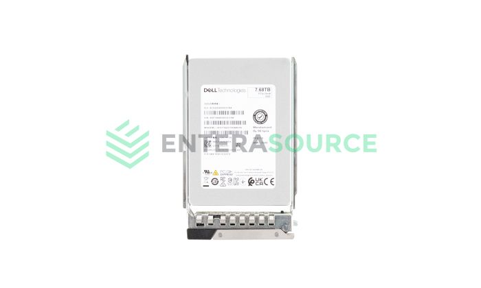 Dell RG3T2 7.68TB TLC NVMe U.2 2.5" Gen4 x4 RI Solid State Drive | Hynix HFS7T6GEETX099N Base View