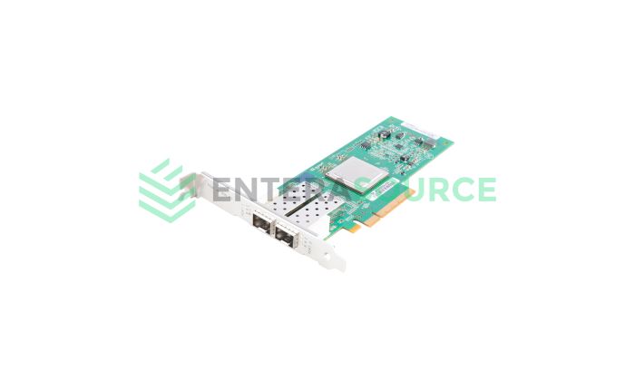 Dell MFP5T Dual Port 8GB Fibre Channel PCIe HBA [Full Height] | QLogic QLE2562 Base View