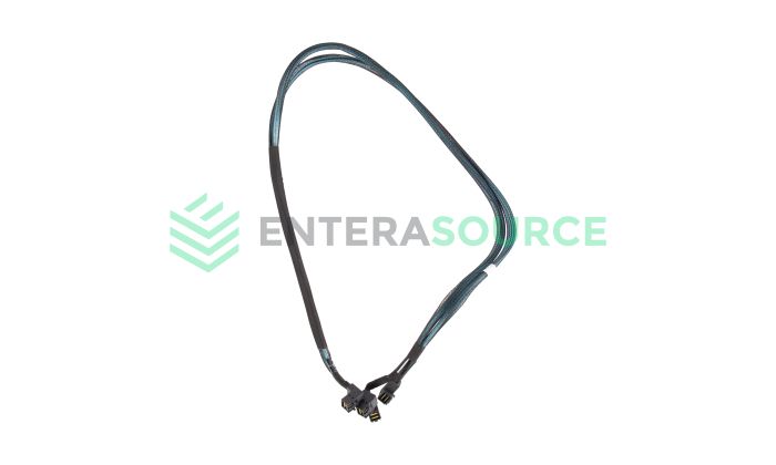 Dell MFKTK PE R830 16x 2.5" BP to PCIe PERC Mini SAS HD [SFF-8643] HD RAID Cable Base View