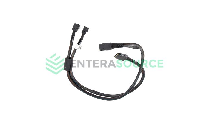 Dell 4G20M PE T630 8x 3.5 PERC S130 BP SAS A/B to MB A/B Software RAID Cable Base View