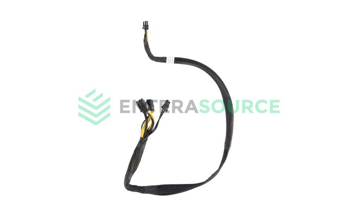 Dell WGPT5 PowerEdge R750xa 8(6+2)-pin to MB_SIG_PWR_3 Slot 31 GPU Power Cable Base View