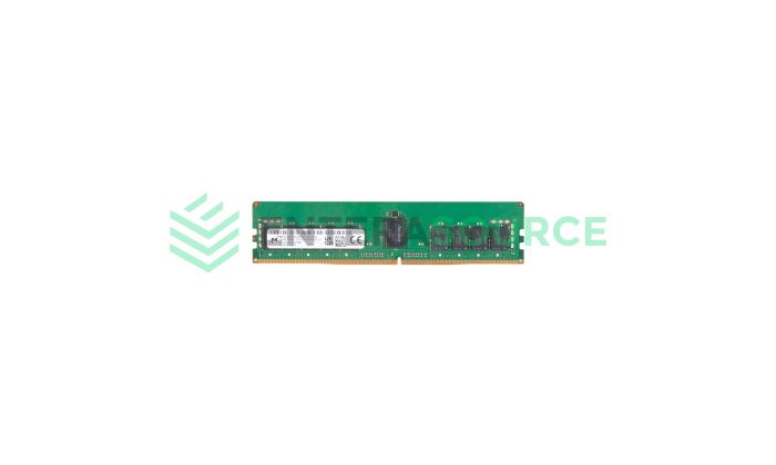 Micron MTA18ASF2G72PDZ-3G2J3 16GB DDR4-3200AA PC4-25600 2Rx8 Server Memory Module Base View