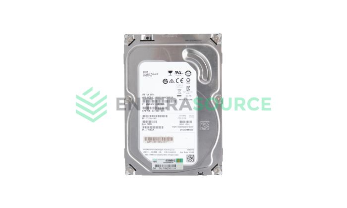 HPE 871332-001 1TB 7.2K SATA 3.5" 6Gbps Hard Drive Base View