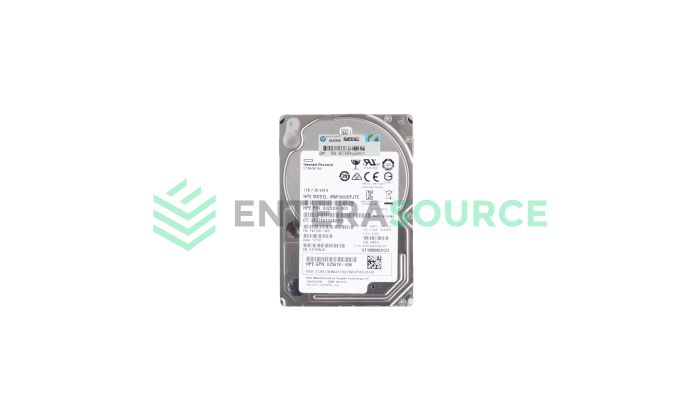 HPE 832510-001 1TB 7.2K SATA SFF 6G MDL SC Hard Drive Base View