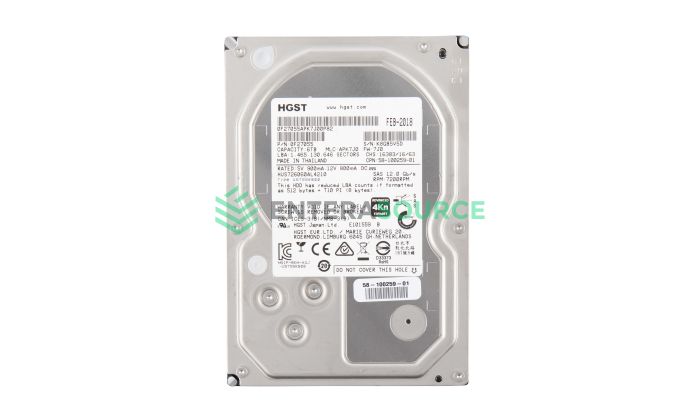 HGST HUS726060AL4210 6TB 7.2K SAS 3.5" 12Gbps Hard Drive