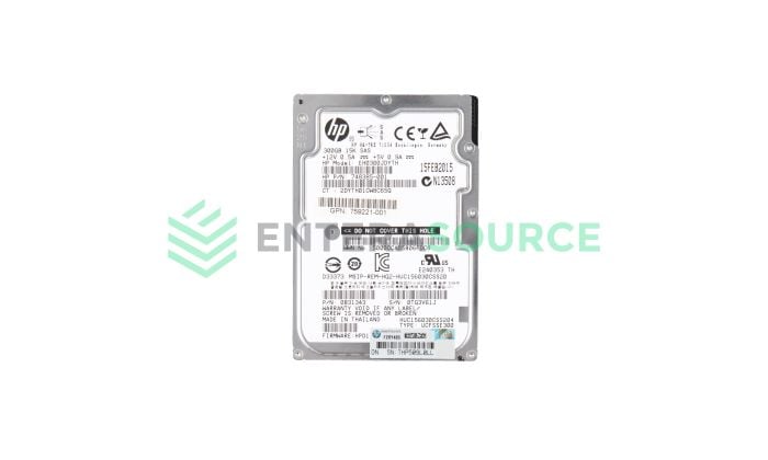 HP 748385-001 300GB 15K SAS SFF 12Gbps Hard Drive Base View