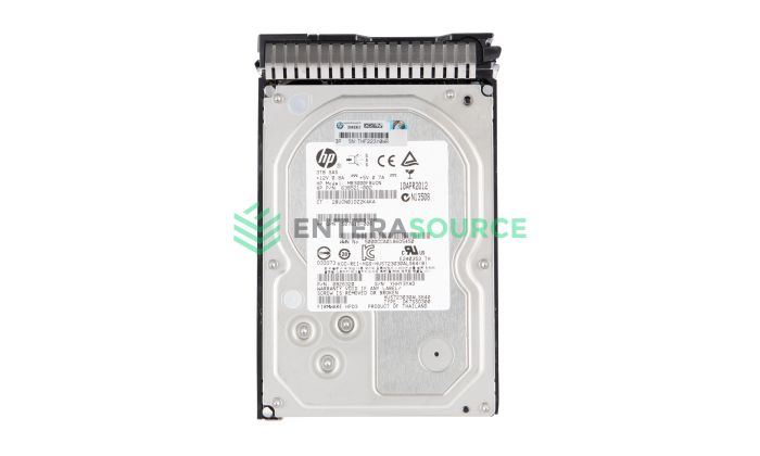 HP 653959-001 3TB 7.2K SAS LFF 6Gbps MDL SC Hard Drive 652766-B21