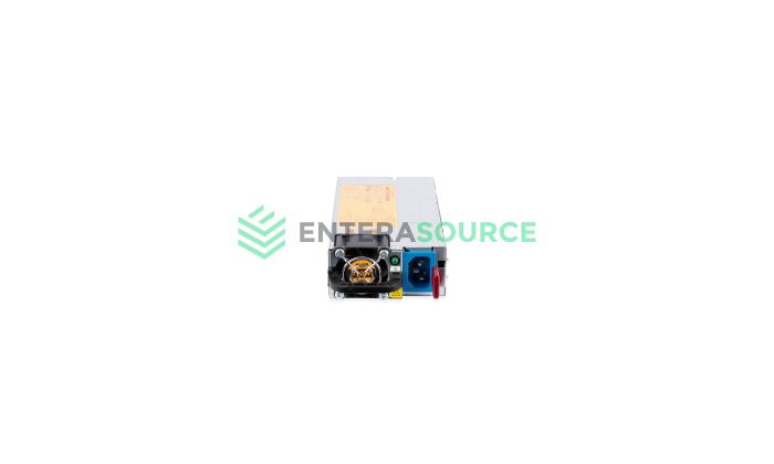 HP 643932-001 750W CS Platinum Plus Hot Plug AC Power Supply Front View