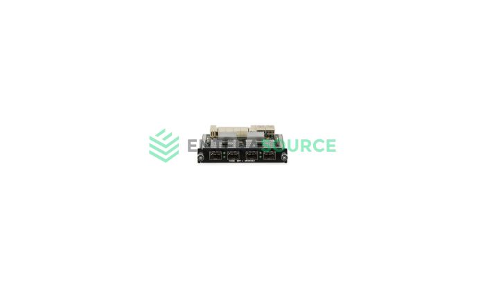 Dell N805D Quad Port 10GB SFP+ Module for PowerConnect M8024 Front View