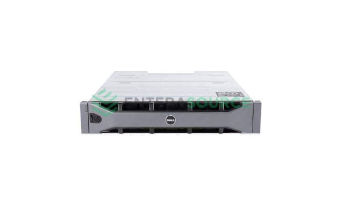 Dell Compellent SC200 12-Bay 3.5" 6G SAS 2U Expansion Enclosure Front View With Bezel
