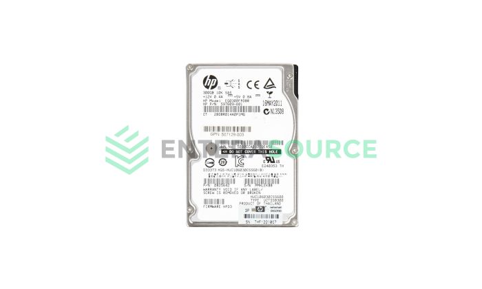 HP 597609-001 300GB 10K SAS 2.5" 6Gbps Hard Drive | Hitachi HUC106030CSS60 Base View