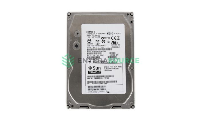 Sun Oracle 390-0481 300GB 15K SAS 3.5" 6Gbps Hard Drive | HUS1530SCSUN300G