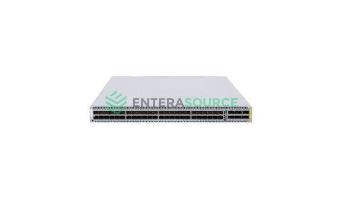 Juniper QFX5100-48S-DC-AFI 48 Port 10Gb SFP+ Layer 3 Reverse Airflow Switch Front View