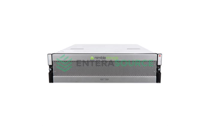 Nimble Storage ES1 15x 4TB HDD + 1x 1.92TB SSD Expansion Shelf Front View With Bezel