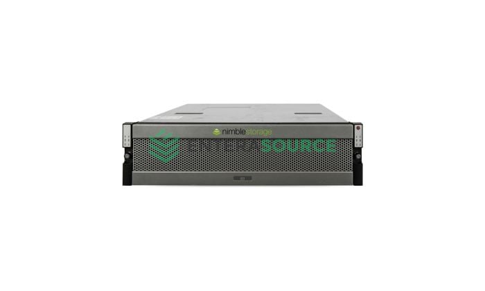 Nimble Storage ES1-H25B Expansion Shelf [15x 1TB HDD, 1x 480GB SSD] Front View with Bezel