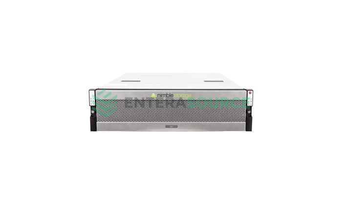 Nimble Storage ES1 Expansion Shelf 30TB HDD, 300GB SSD | ES1-H45 Front View with Bezel