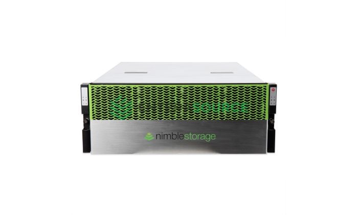 HPE Nimble Storage SF300 Secondary Flash 84TB HDD, 5.76TB SSD | SF300-2F-84T-F Front View with Bezel