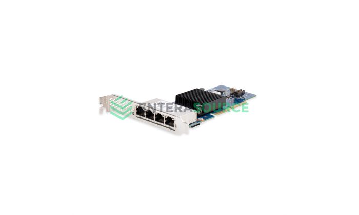 IBM 47C8210 Quad Port 1GBASE-T Ethernet Adapter | Intel I350-T4 Front View