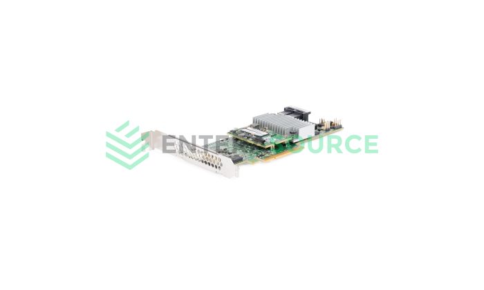 LSI 03-25420-11A 9361-8i 12Gbps 8-Port 1G PCIe 3.0 RAID Controller Base View