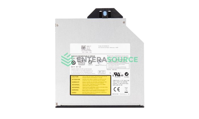 Dell P884G PowerEdge Slimline SATA DVD-RW Optical Drive Top View