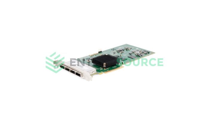 LSI SAS9200-16e 9200-16e Quad Port 6G Mini SAS PCI-E HBA Controller [Full Height] Base View