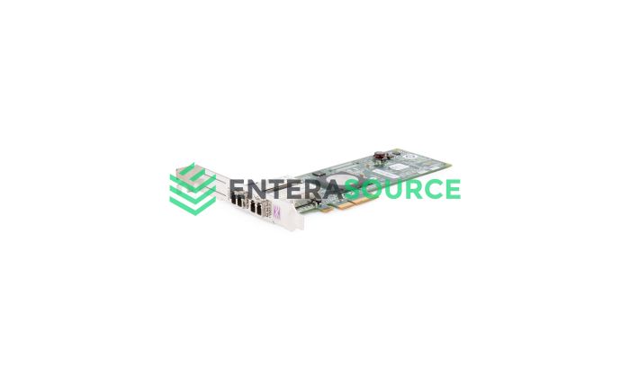 Dell KN139 Dual Port 4GB FC PCI-E HBA [Full Height] | Emulex LPE11002 Front View