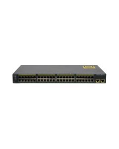 Cisco WS-C2960-48TT-L Catalyst 2960 Series 48 Port 100BASE-T, 2x 1GBASE-T Switch Front View