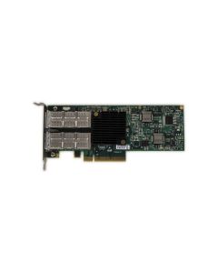 Mellanox MHQH29-XTC ConnectX Dual Port 40Gb QSFP VPI QDR PCIe Server Adapter Top View