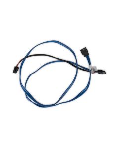 Dell XT618 PowerEdge R710 8x 2.5" Optical Drive SATA Power and Data Cable Top View