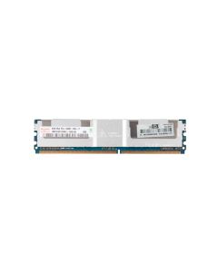 Hynix HMP31GF7AFR4C-Y5D5 8GB DDR2-667 PC2-5300 2Rx4 ECC Reg Server Memory Module Top View